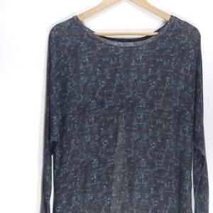 Wilfred | Aritzia La Rivière Split Back Print Tee Medium
